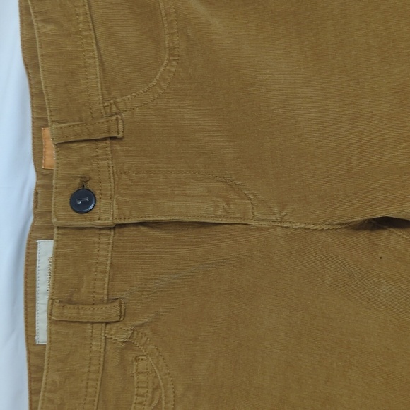 Anthropologie Pilcro & The Letterpress Corduroy Pants, Color Yellow Size 26 - Picture 2 of 15